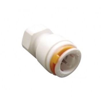 Raccordo femmina/femmina 3/8" per impianti idrici rapidi KP Ø 12 mm 